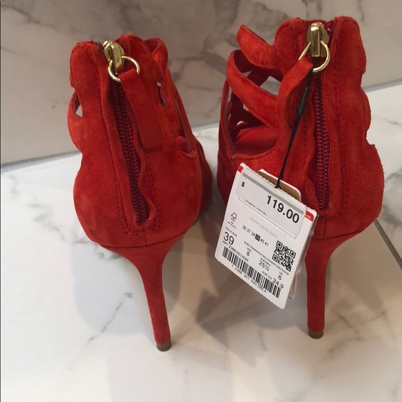 Suede Zara heels never worn - Picture 4 of 7